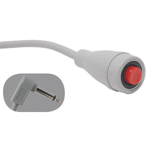 EconoCall Call Cord, Gray, 7 ft.