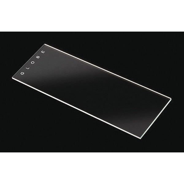 Slide, White Glass, Plain, PK1440