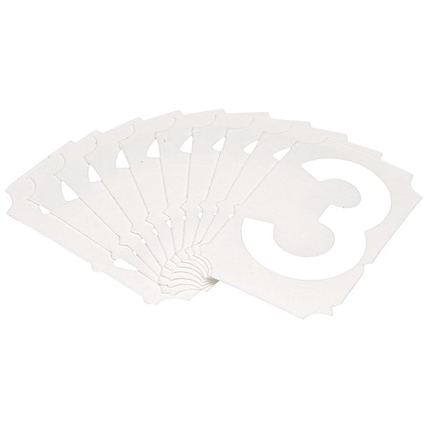 Numbers and Letters Labels, PK 10