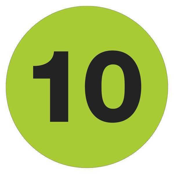Tape LogicÂ® Number Labels, 