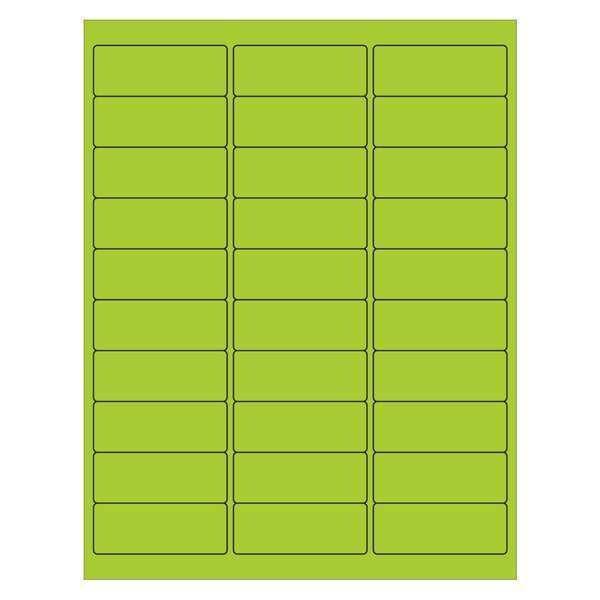Tape LogicÂ® Rectangle Laser Labels, 2 5/8