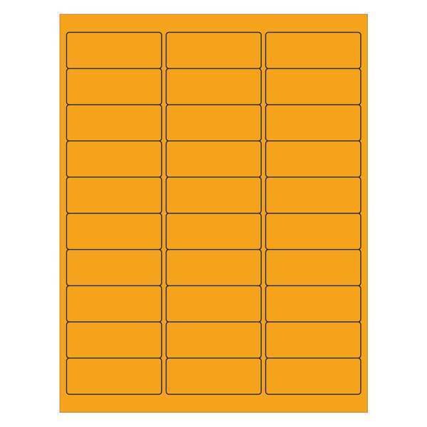 Tape LogicÂ® Rectangle Laser Labels, 2 5/8
