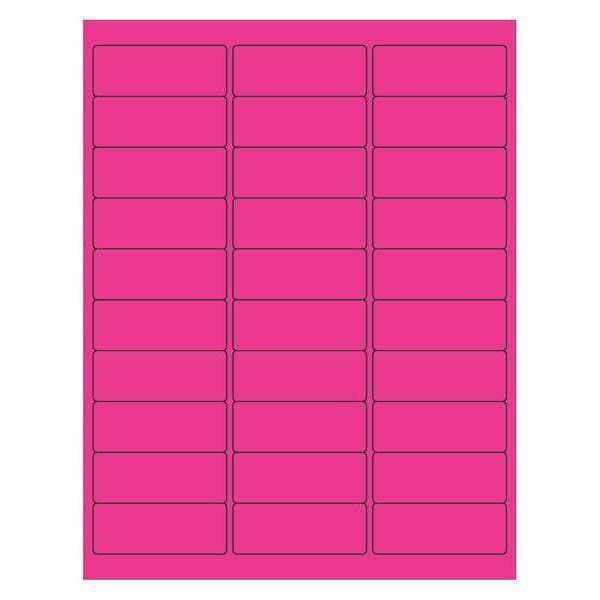 Tape LogicÂ® Rectangle Laser Labels, 2 5/8