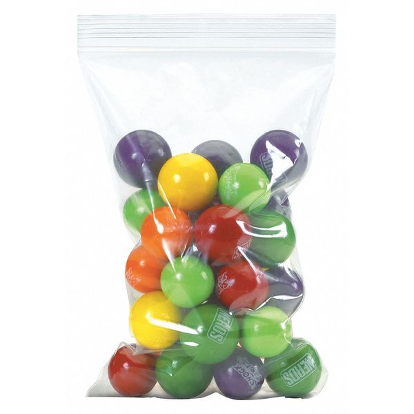 Reclosable 4 Mil Poly Bags, 5