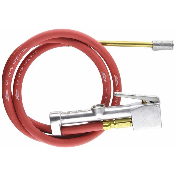 Dual Head Straight Chuck Inflator Gauge