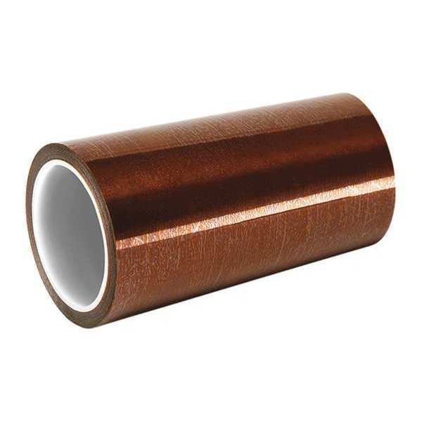 Film Tape, Polyimide, Amber, 6 In. x 36 Yd.