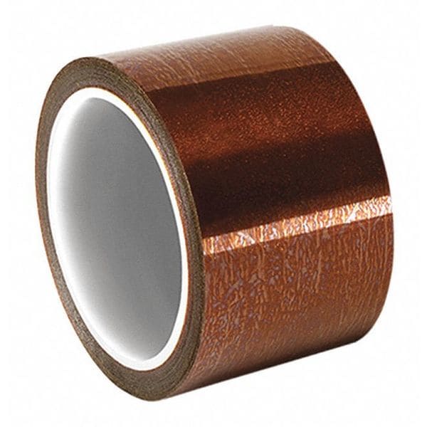 Film Tape, Polyimide, Amber, 4 In. x 5 Yd.
