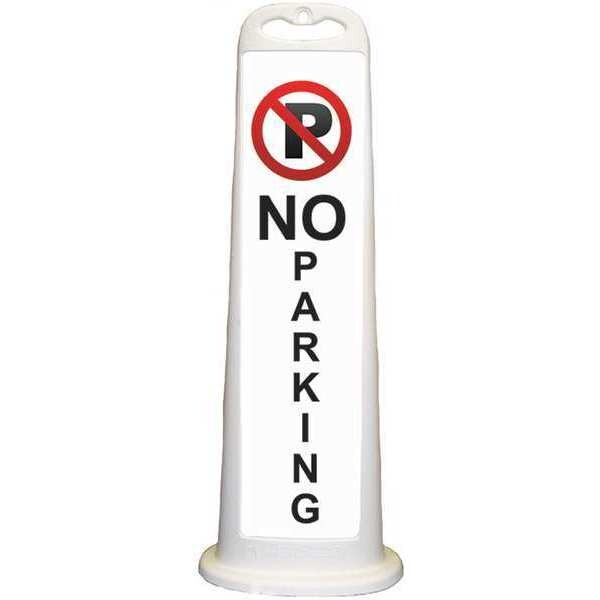 Flat Panel Channelizer, White, No Parking