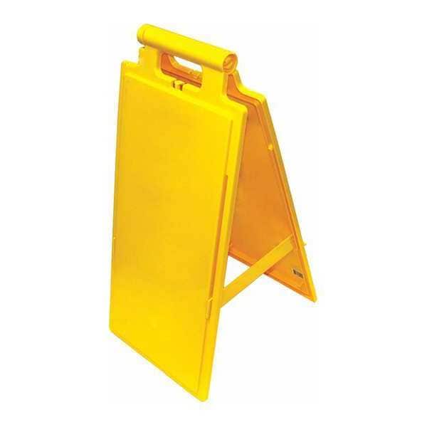 Safety Flr Sign, Plain, Lock-In Arm, 