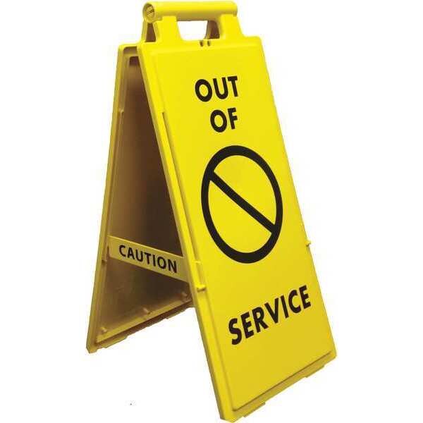 Safety Flr Sign, Out Of Service, 2