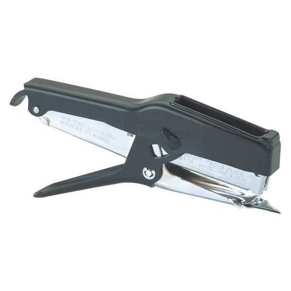 Industrial Sword Point Stapler, Black, 1/Each