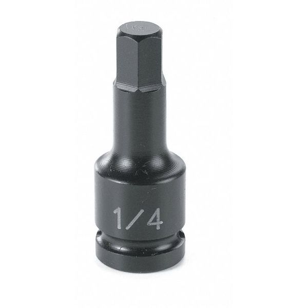 SOC 5/32 1/4D IMP HEX MALE BLK