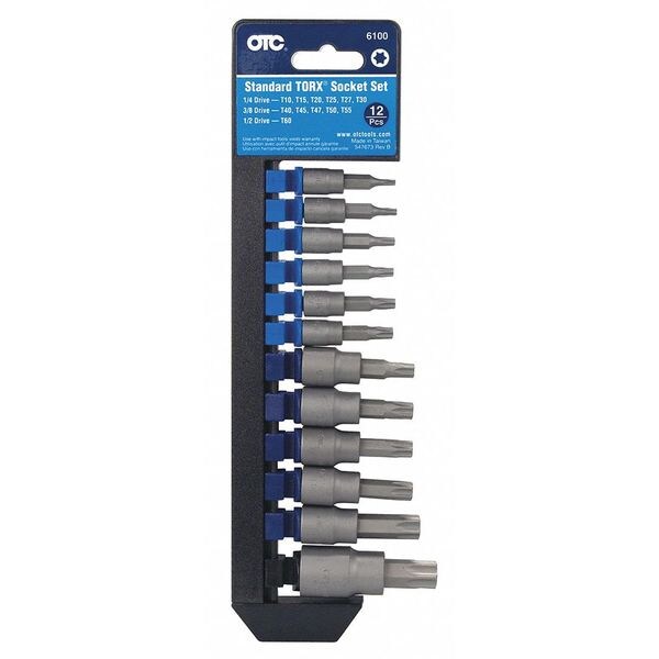 Torx Socket Set, 12 Pcs.