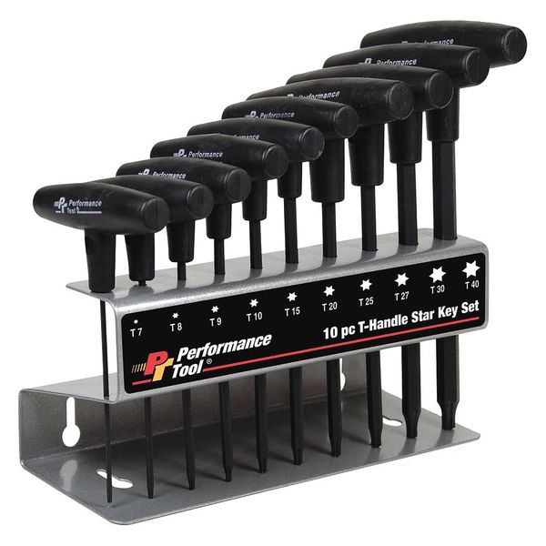 10 Piece Torx? T-Shape Torx? Key Set, W80276