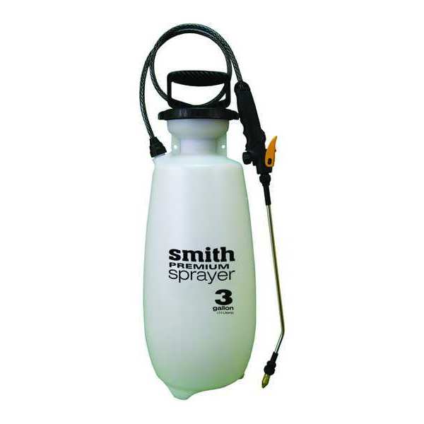 3 gal. Handheld Sprayer, Polyethylene Tank, Cone Spray Pattern, 36 in Hose Length