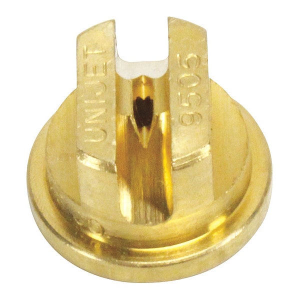 Brass Flat Fan Tip, 0.5 GPM