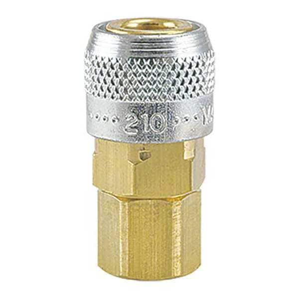 Safety Vent Socket, 210 Series, 1/4\u0022FPT