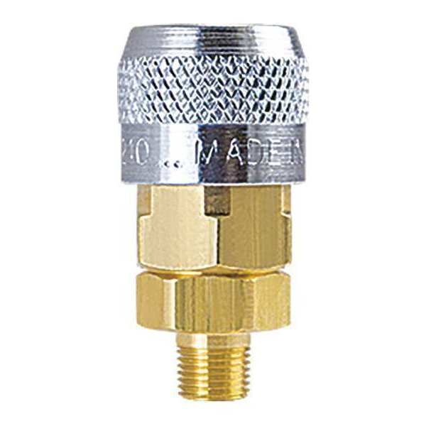 Safety Vent Socket, 210 Series, 1/4\u0022MPT
