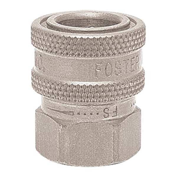 Straight-Thru SS303 Socket, 1/8\u0022 FPT