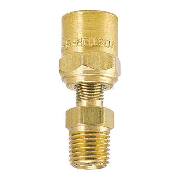 NonSwivel Adapter, 1/4\u0022MPT, 3/8\u0022x11/16\u0022