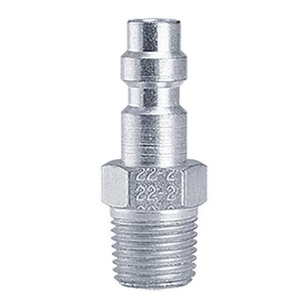 Plug, Male Thread, 1/8\u0022MPT, SS303