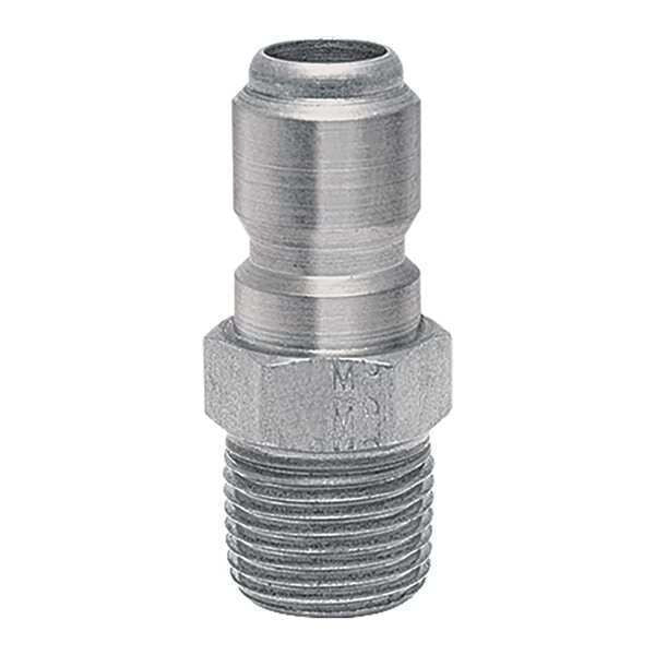 Straight-Thru Brass Plug, 1/4