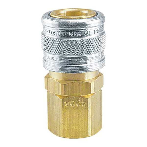 Manual Socket, 3/8\u0022FPT, Brass/Steel