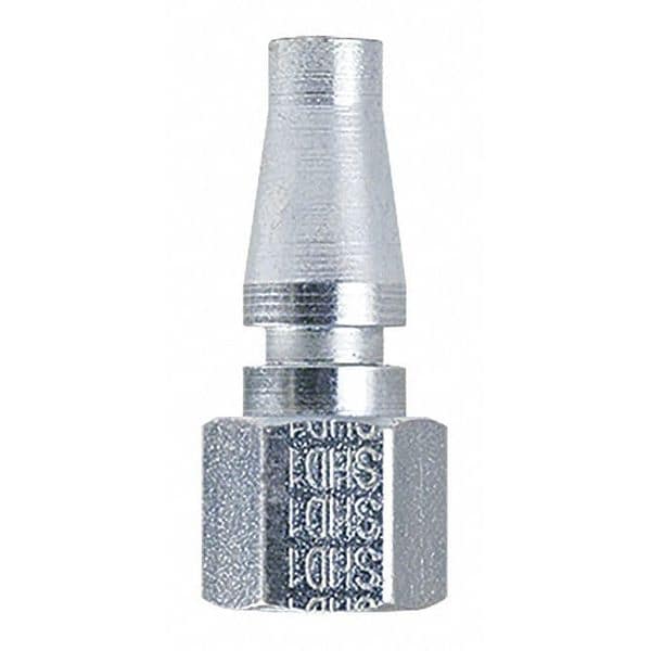 Hose Stem, Plug, 1/4\u0022 FPT, Steel