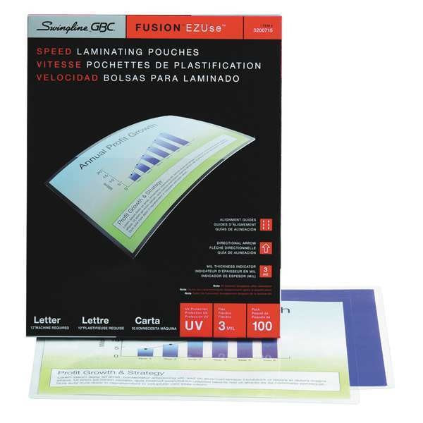 Laminate Pouch, 3 mil, 11.5x9, PK100