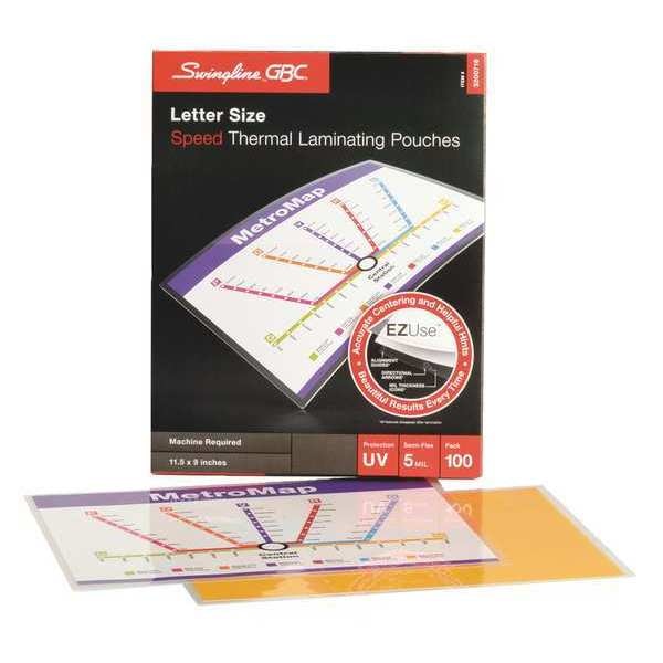 Laminate Pouch, 5 mil, 11.5x9, PK100