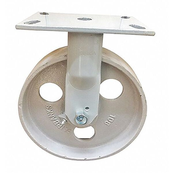 Casters, Wide Rigid, Semi-Steel, 4
