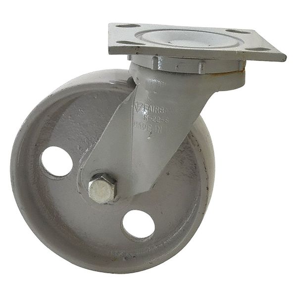 Casters, Semi Steel, Swivel, 6