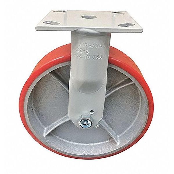 Casters, RigidPolyurethane, 8