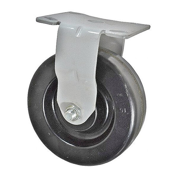 Casters, Phenolic, Rigid, 5