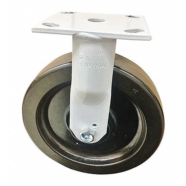 Casters, Phenolic, Rigid, 6