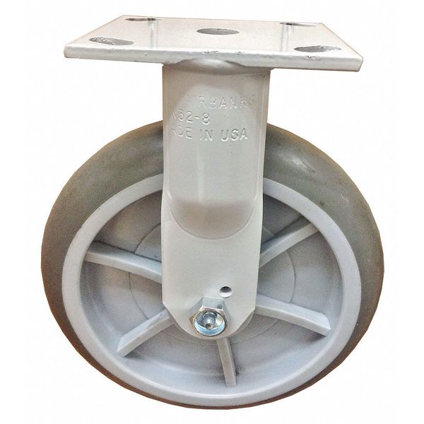 Casters, Thermoplastic Rubber, 8