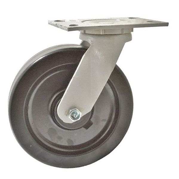 Casters, Wide Swivel, Phenolic, 5