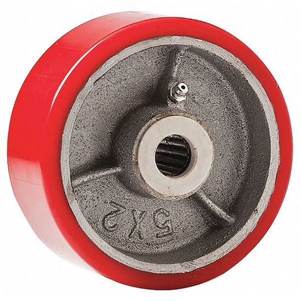 Polyurethane Mold-on Wheels, 8