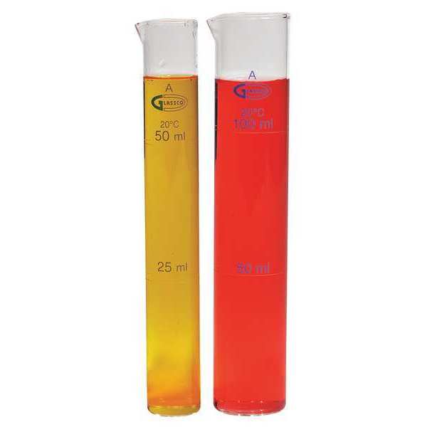 Nessler Cylnder, Glass, ClassA, 100 mL, PK10