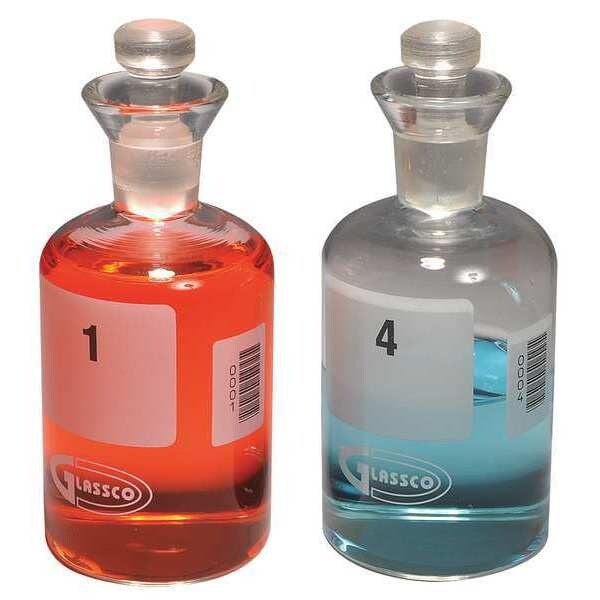 BOD Bottle, Numbered, 60 mL, PK36