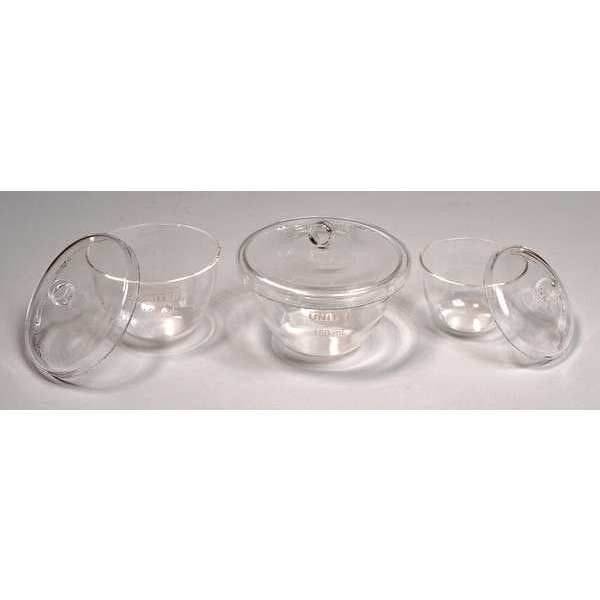 Glass Crucible, Quartz, 80 mL