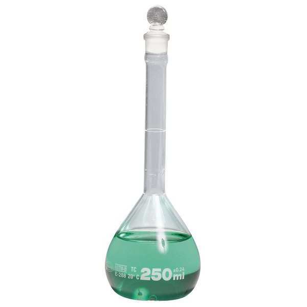 VolumetricFlask, w/Stopper, 5 mL, PK12