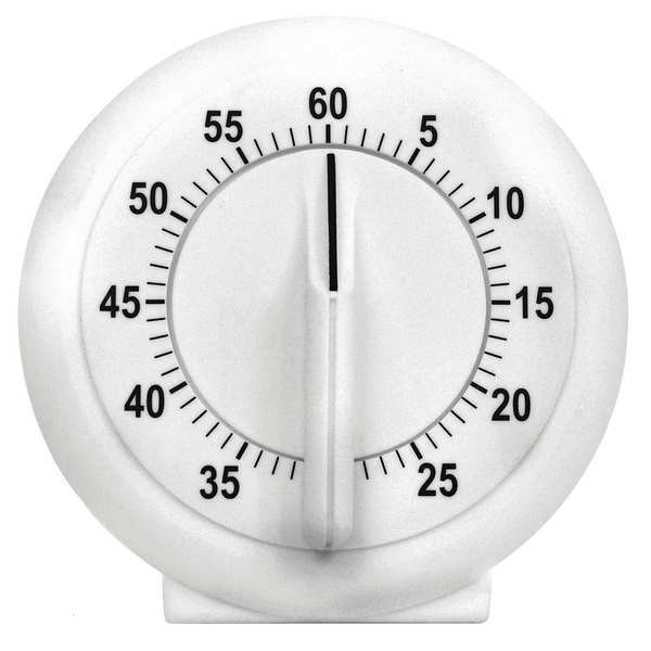 Long Ring 60 Minute Timer, White