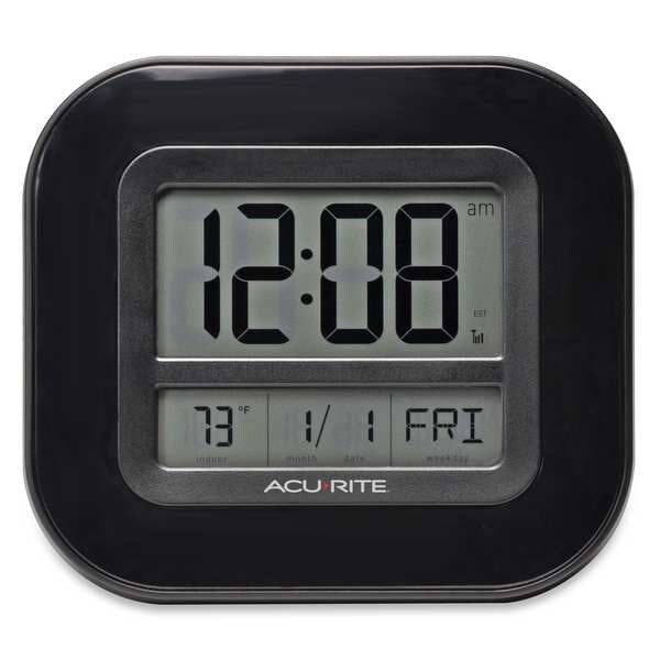 Atomic Digital Wall Clock, 9