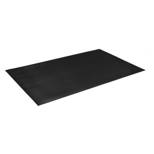 Floor Runner, Black, 75 ft. L x 2 ft. W, Rubber