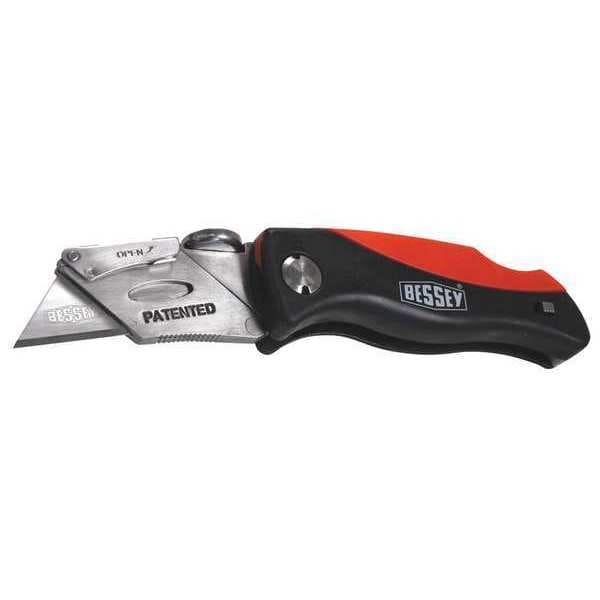 Folding Utility Knife, ABS, 6-1/4