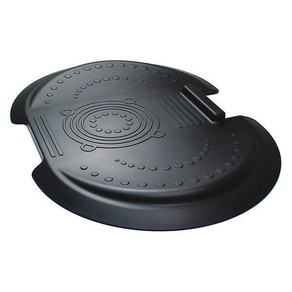 Anti-Fatigue Mat, Black, 36 in L x 26 in W, Polyurethane with fine polyester cover, 2 in Thick