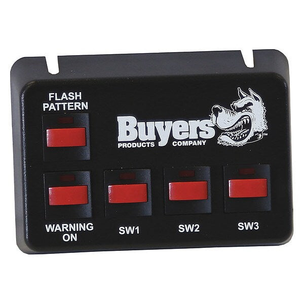 Swtch Panel, 4-On/Off, 1-Mmentry, Pre-Wired