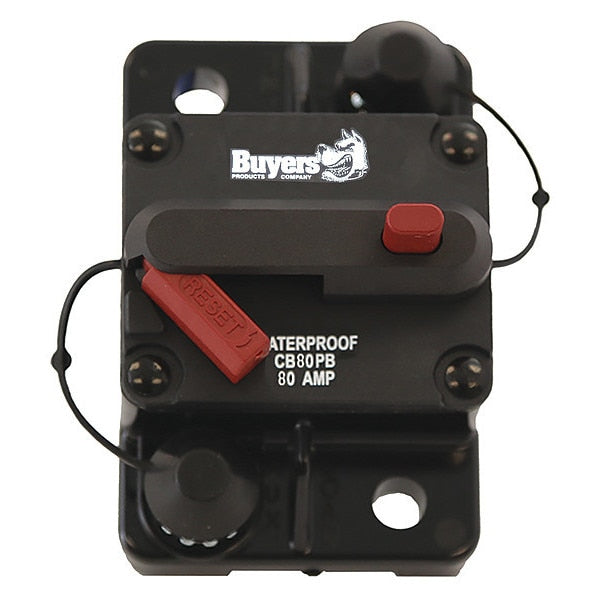 Circuit Breaker w/Manual Reset, 80A