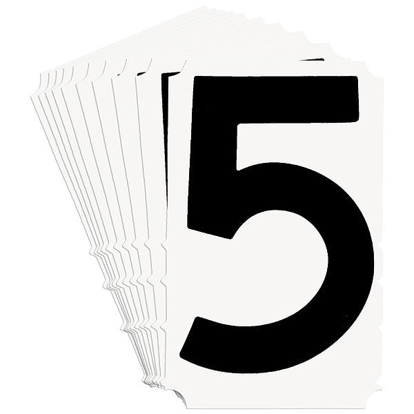 Numbers and Letters Labels, PK 10